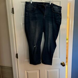 NYDJ Dark Wash Straight Leg Jeans